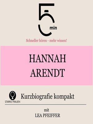 cover image of Hannah Arendt